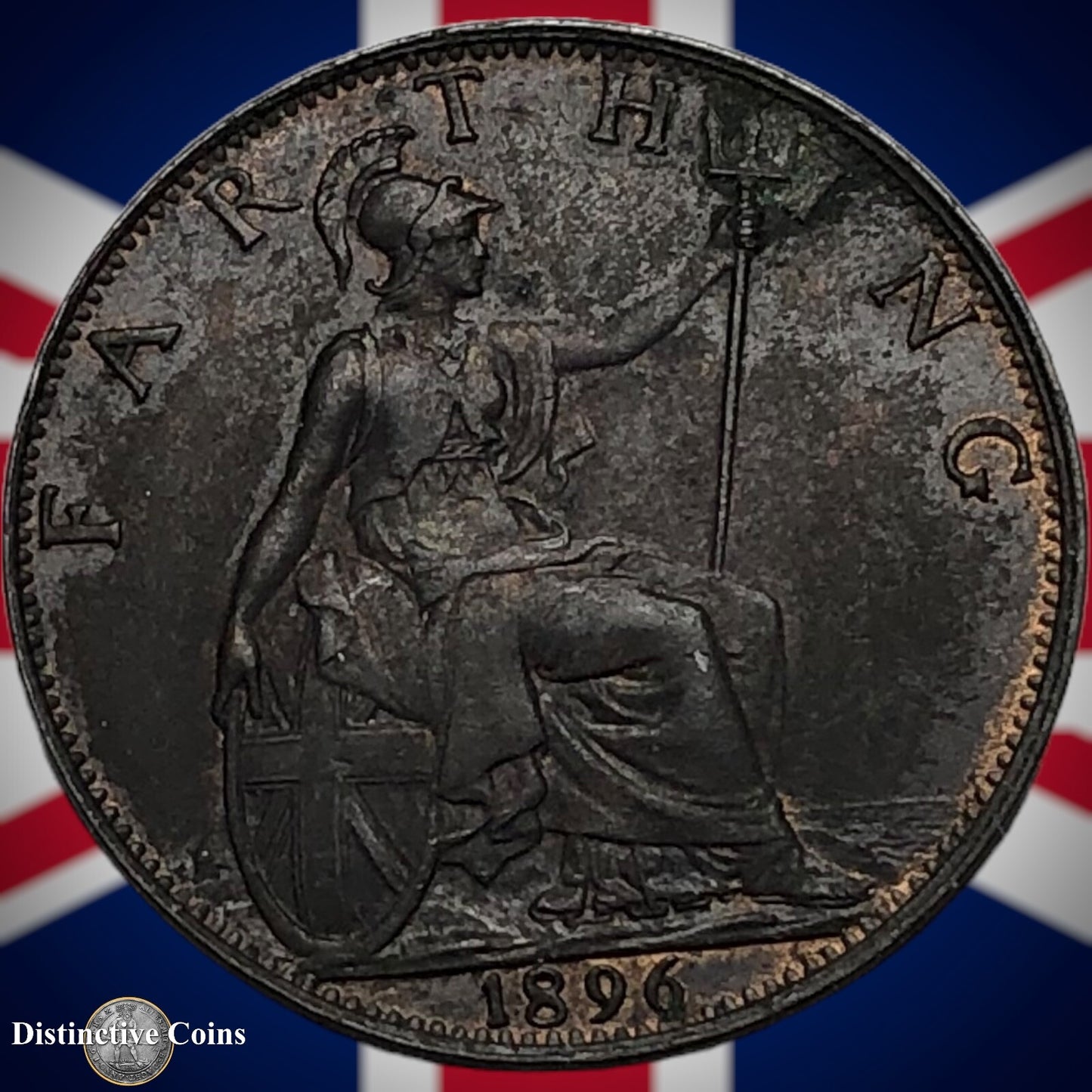 Great Britain 1896 Farthing 1/4d GB4422