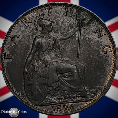 Great Britain 1896 Farthing 1/4d GB4422