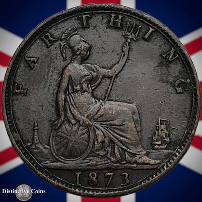 Great Britain 1873 Farthing 1/4d GB3671