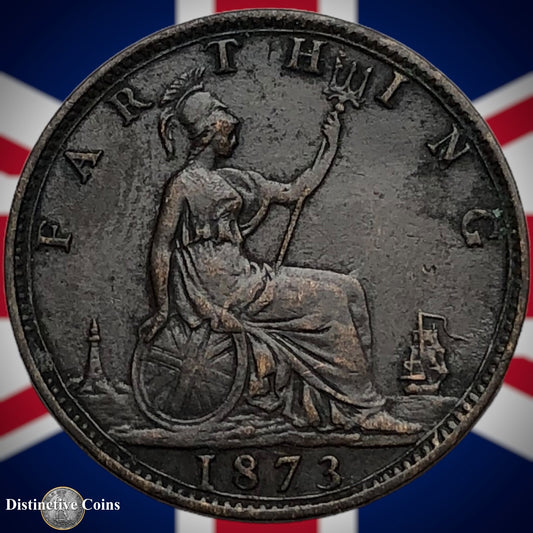 Great Britain 1873 Farthing 1/4d GB3671