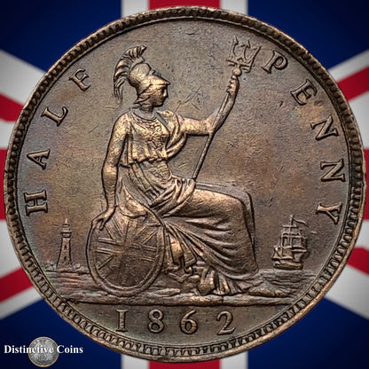 Great Britain 1862 Half Penny 1/2d GB5445