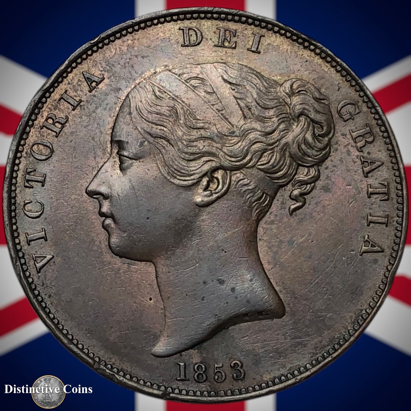 Great Britain 1853 Penny 1d GB6134