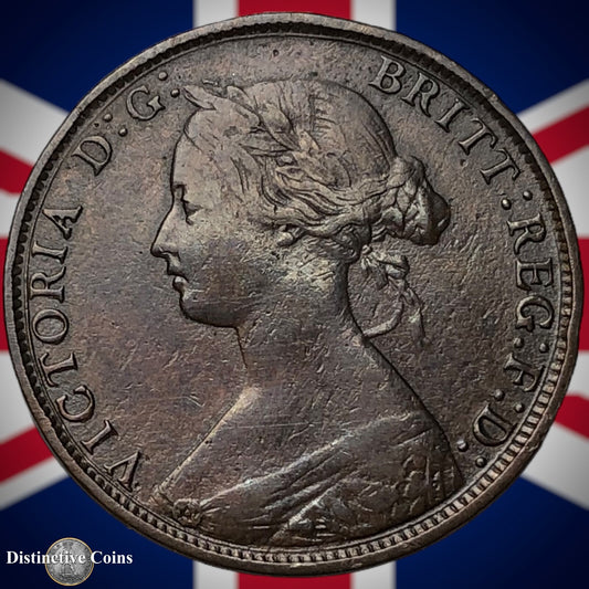 Great Britain 1861 Half Penny 1/2d GB5354