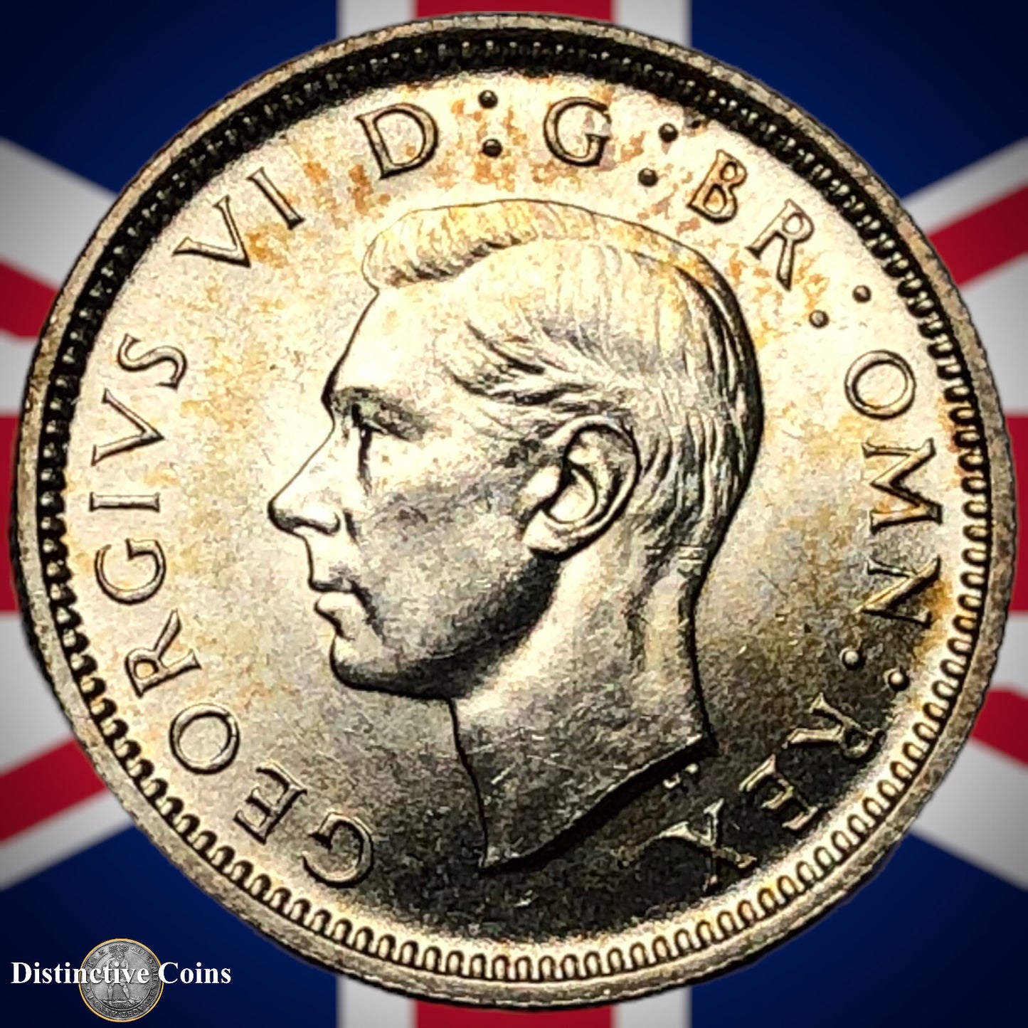 Great Britain 1945 Six Pence GB1770