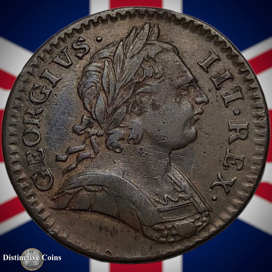 Great Britain 1773 Farthing 1/4d GB3192