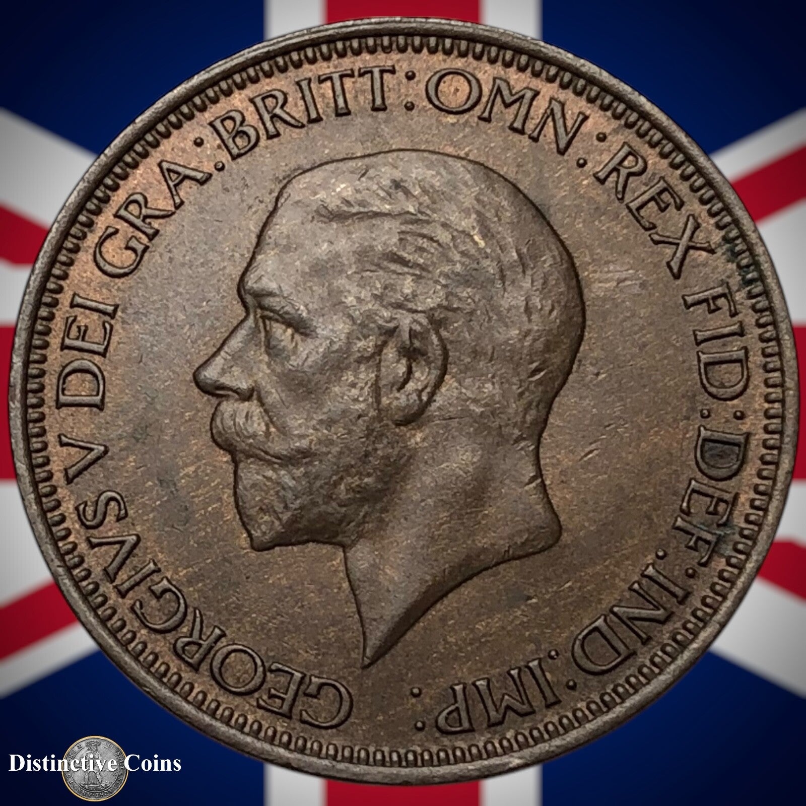 Great Britain 1936 Half Penny 1/2d GB5989