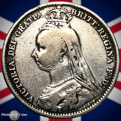Great Britain 1890 Six Pence GB2735