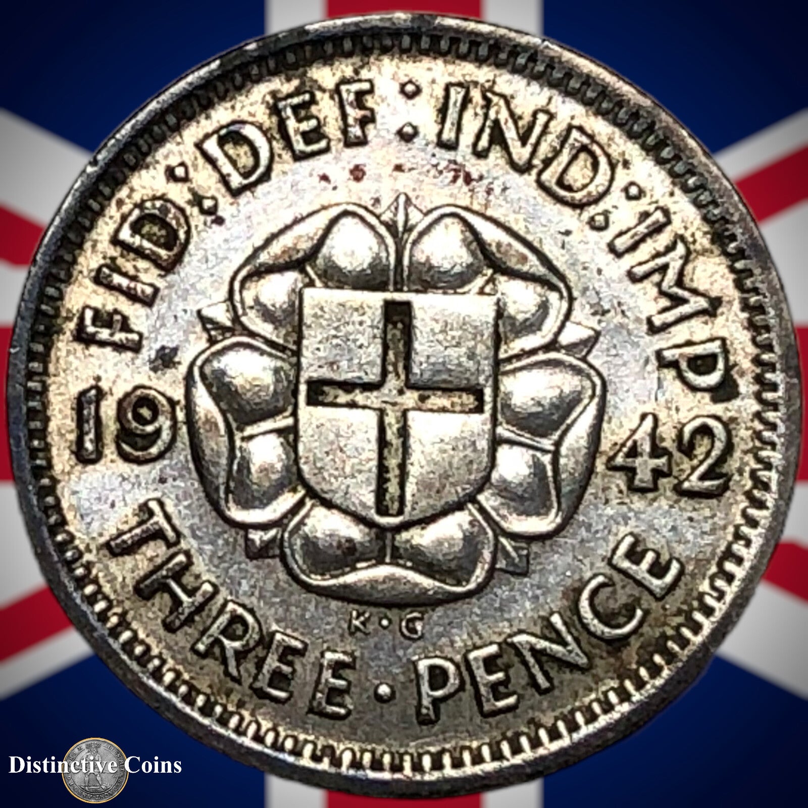 Great Britain 1942 Three Pence GB2336