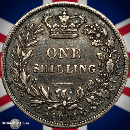 Great Britain 1864 British One Shilling GB0271