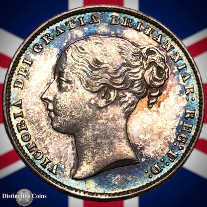Great Britain 1865 British One Shilling GB0284