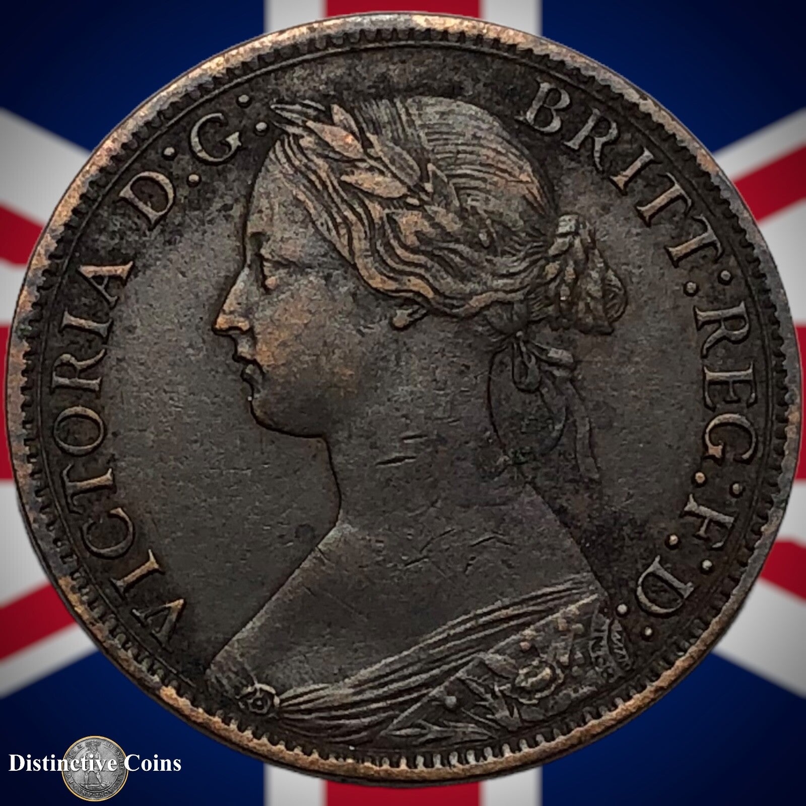 Great Britain 1869 Farthing 1/4d GB3642