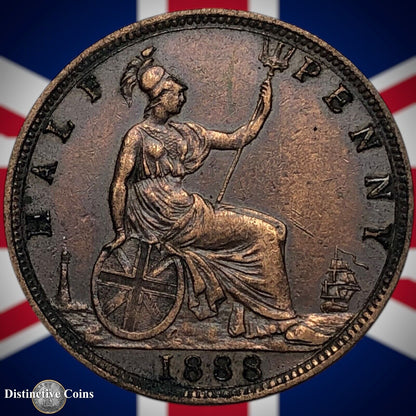 Great Britain 1888 Half Penny 1/2d GB5626