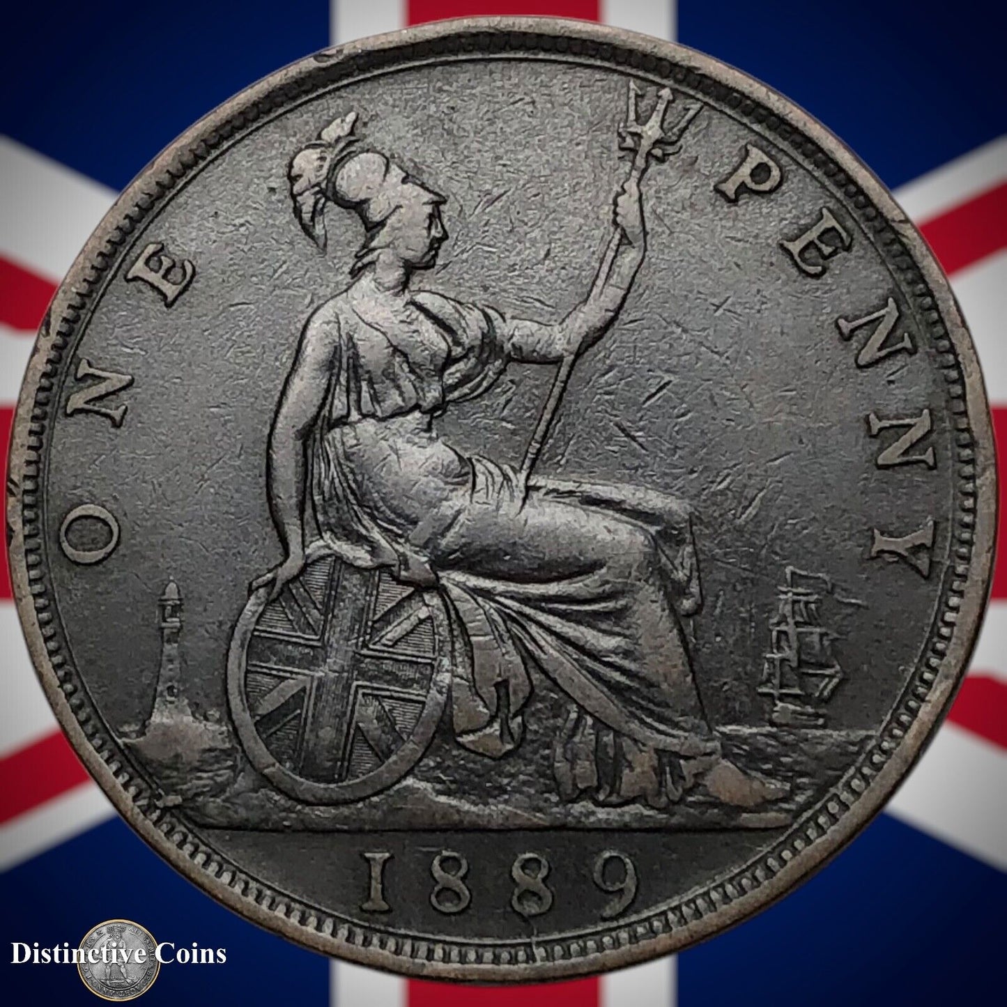 Great Britain 1889 Penny 1d GB6489
