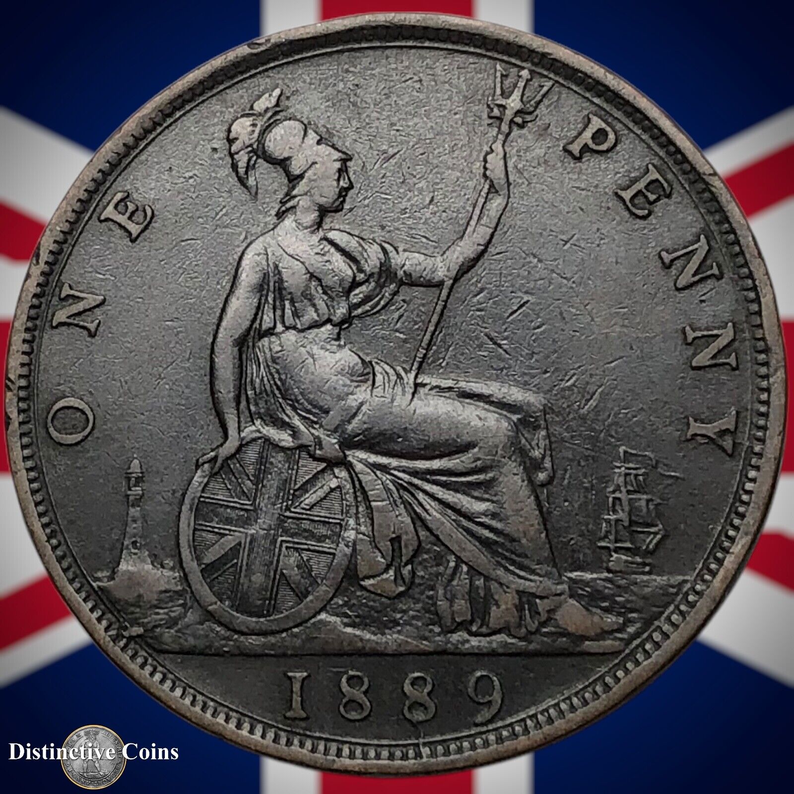 Great Britain 1889 Penny 1d GB6489