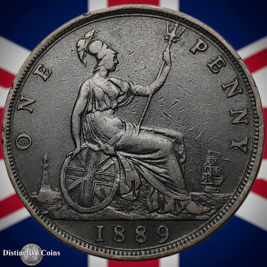 Great Britain 1889 Penny 1d GB6489