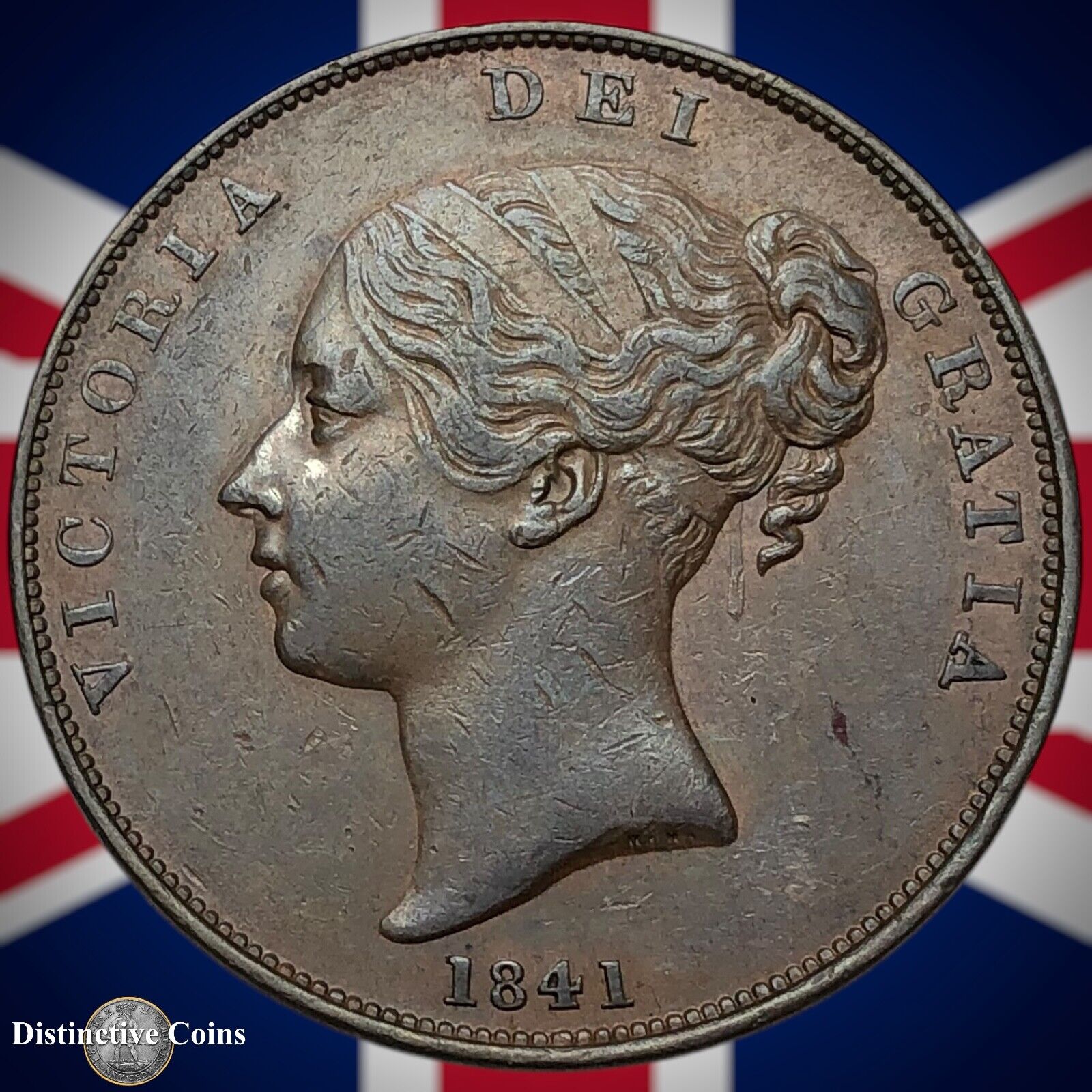Great Britain 1841 Penny 1d GB6127