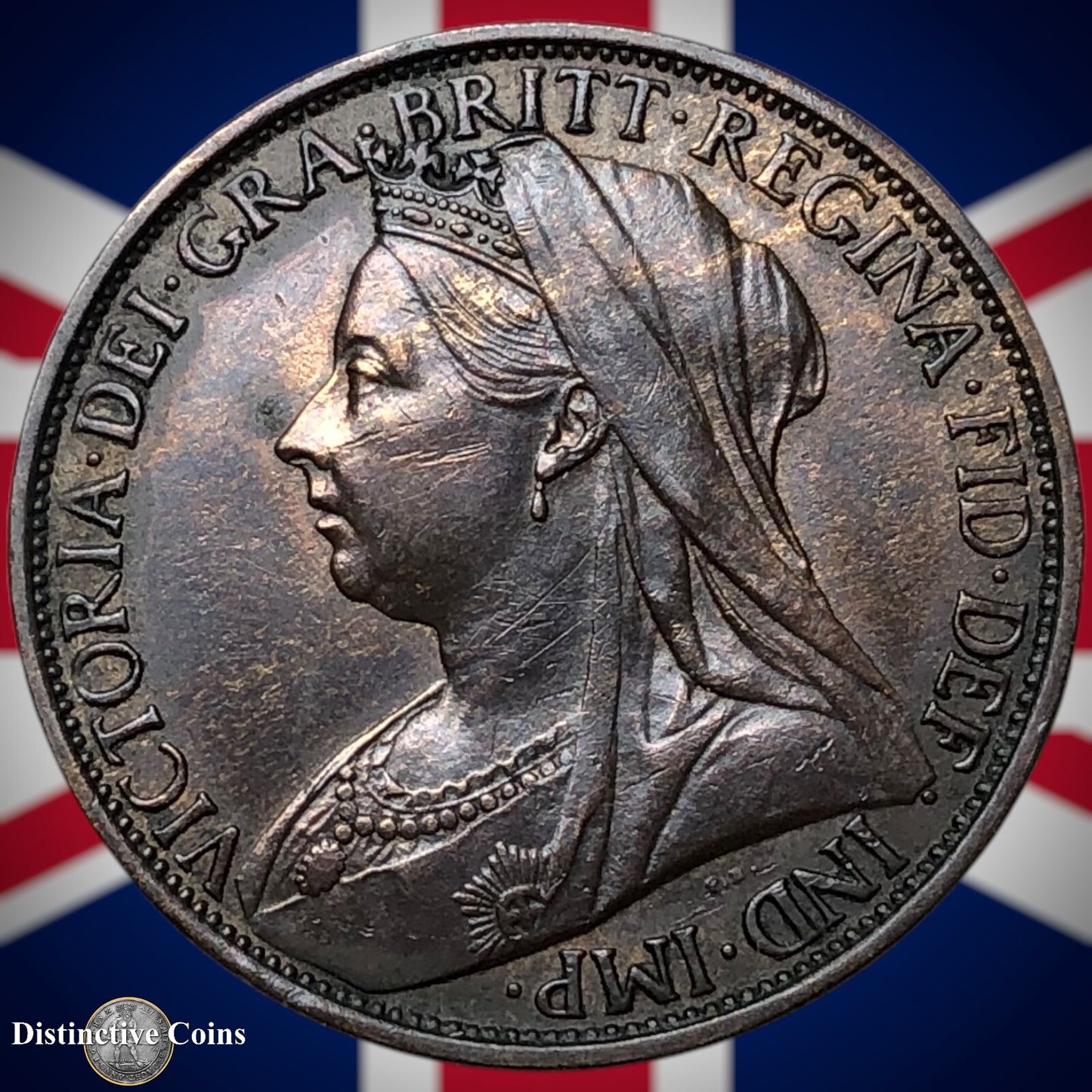 Great Britain 1899 Penny 1d GB6607