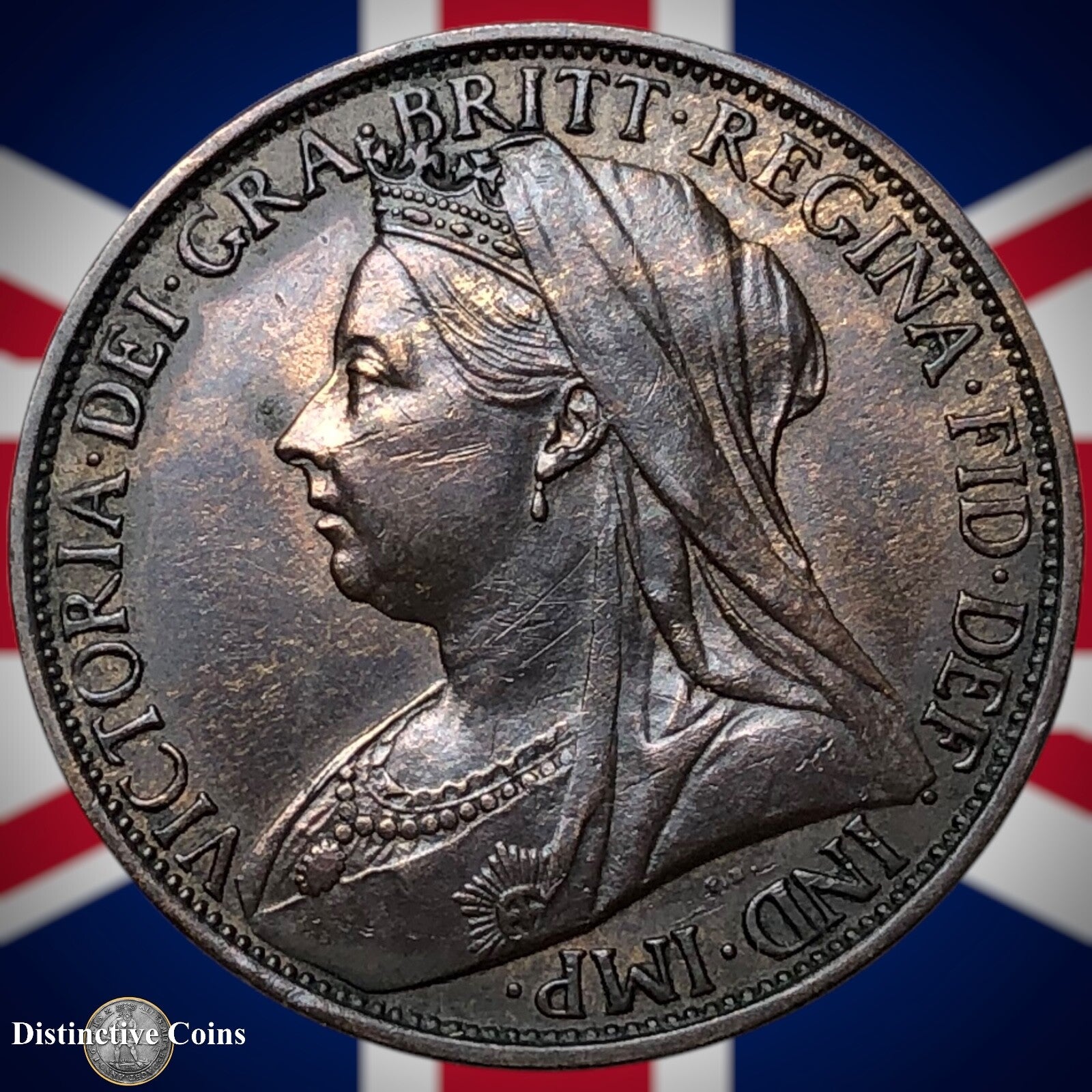 Great Britain 1899 Penny 1d GB6607