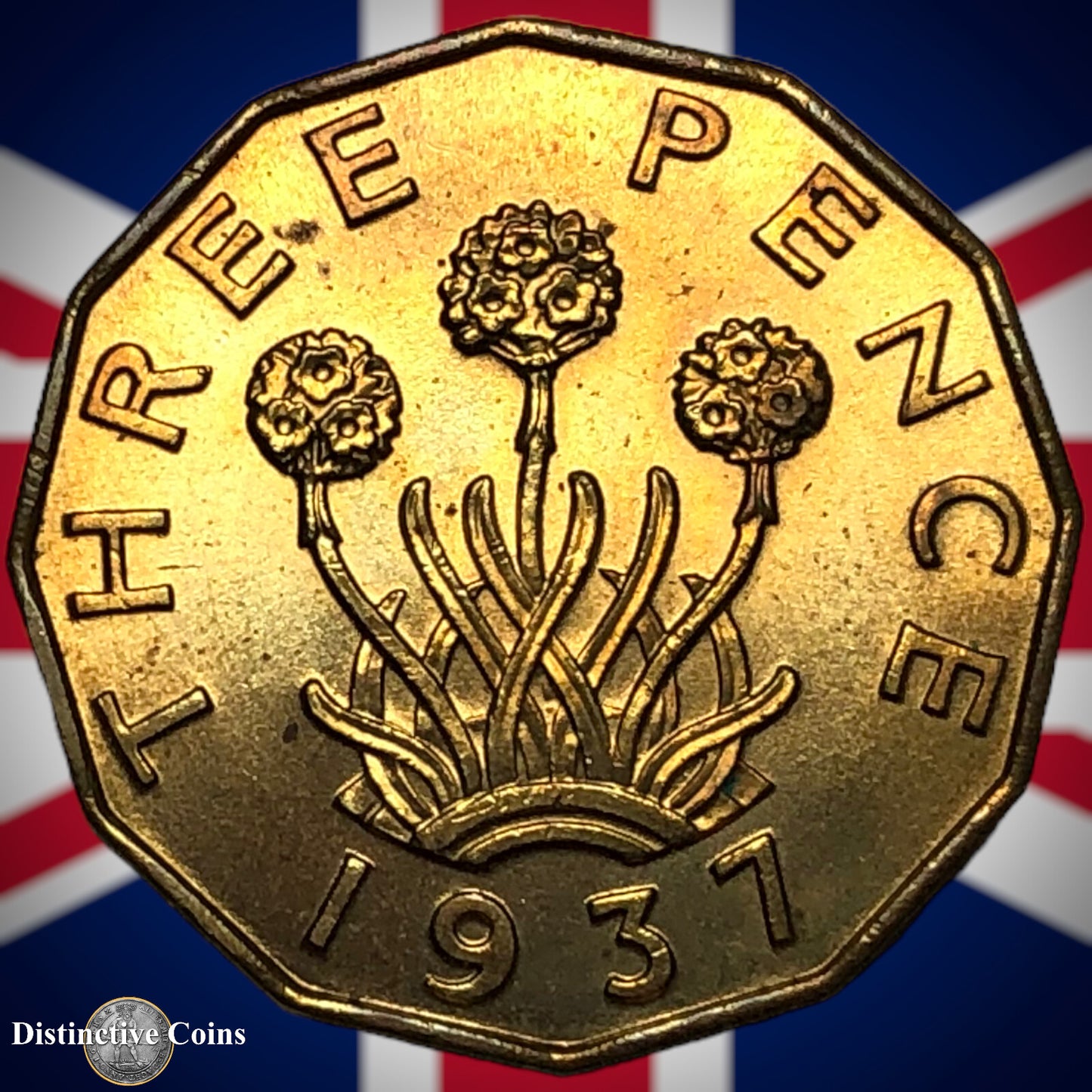 Great Britain 1937 Three Pence GB2388