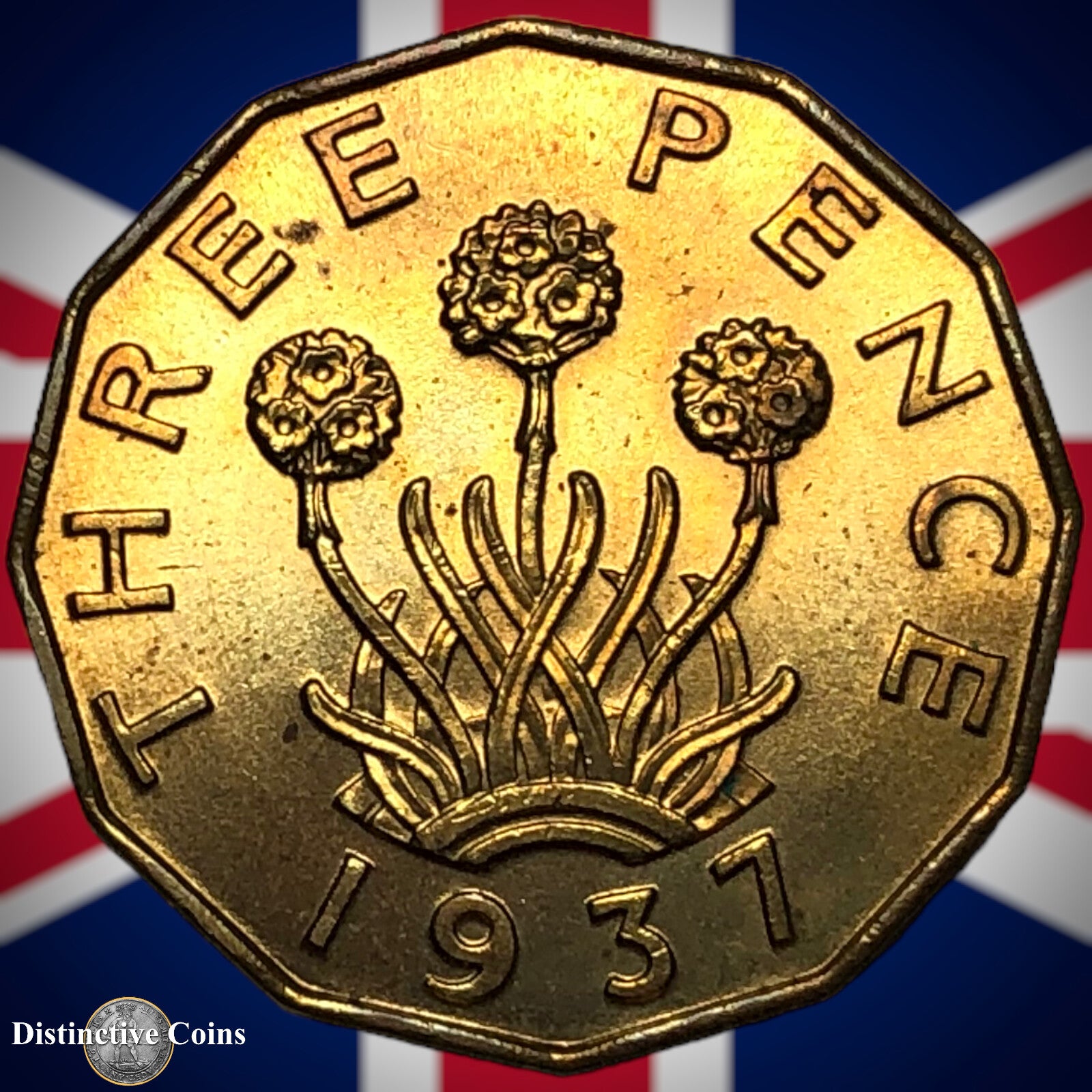 Great Britain 1937 Three Pence GB2388