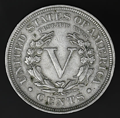 US 1902 Liberty Nickel  A3231