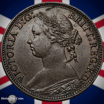 Great Britain 1878 Farthing 1/4d GB3801