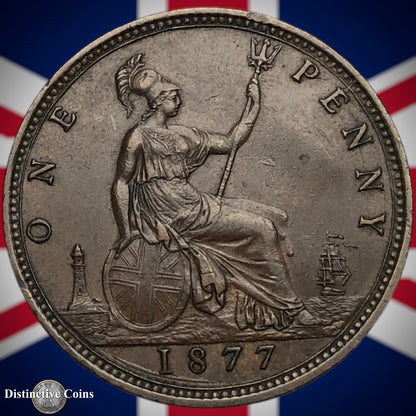 Great Britain 1877 Penny 1d GB6397