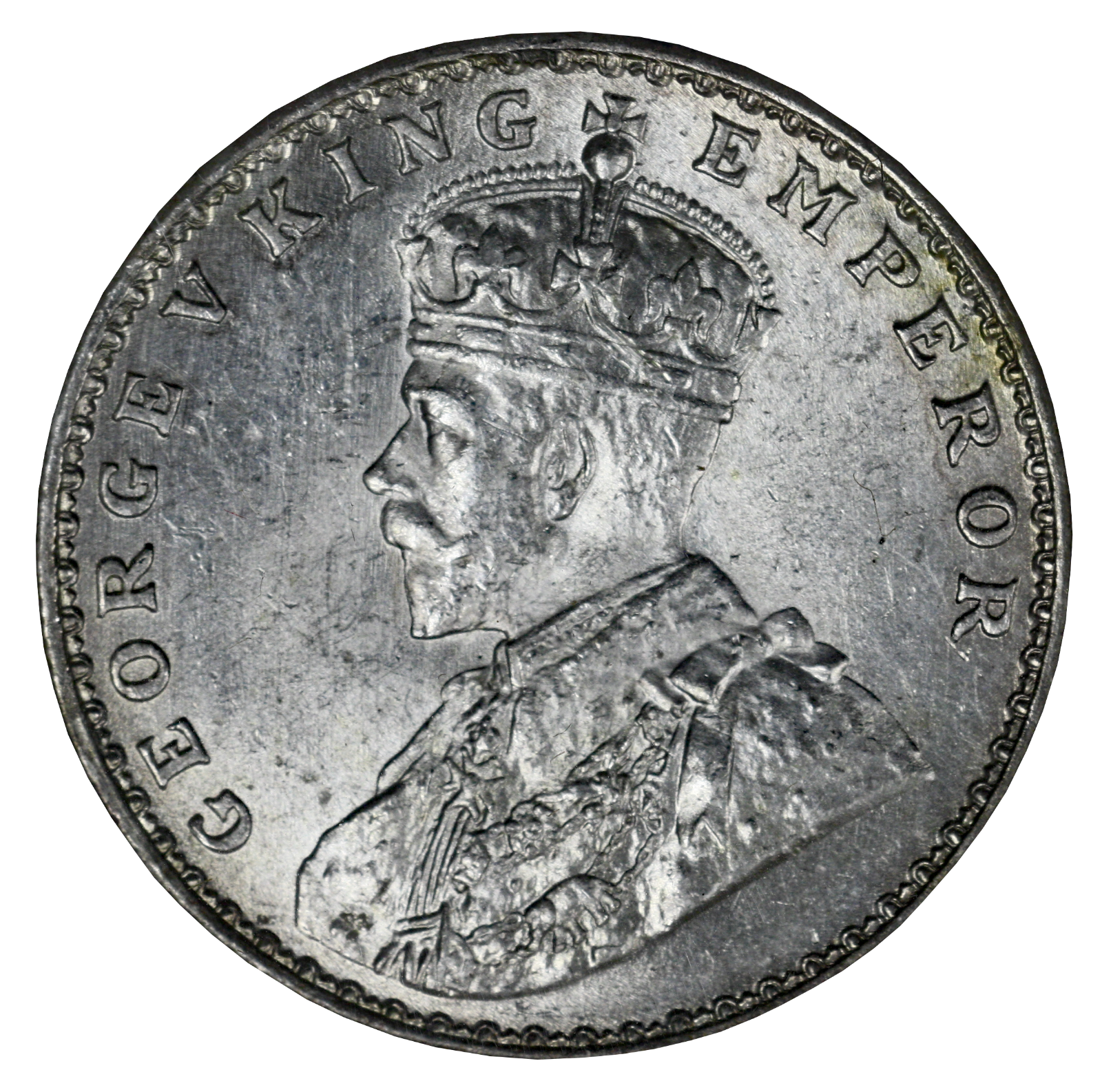 India 1919 B Rupee NNC Slab  S785