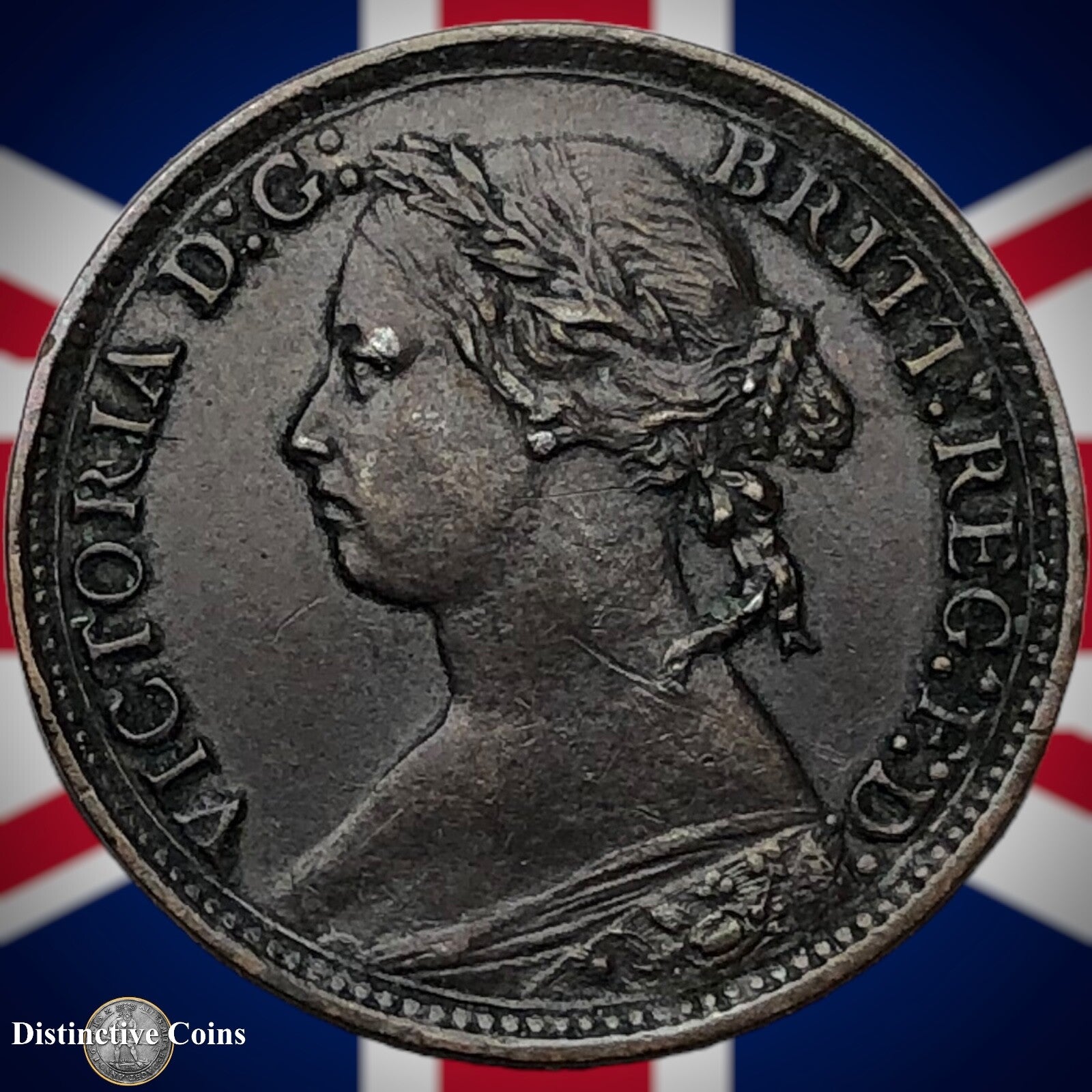 Great Britain 1879 Farthing 1/4d GB3814