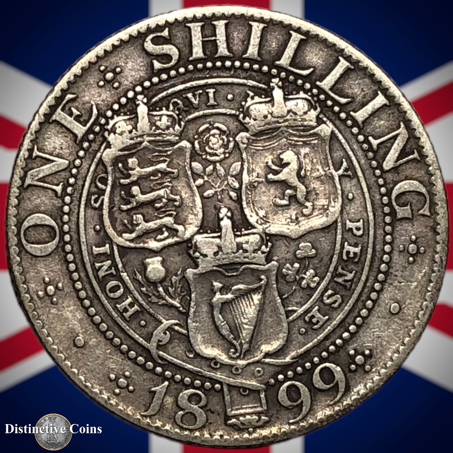 Great Britain 1899 British One Shilling GB0702