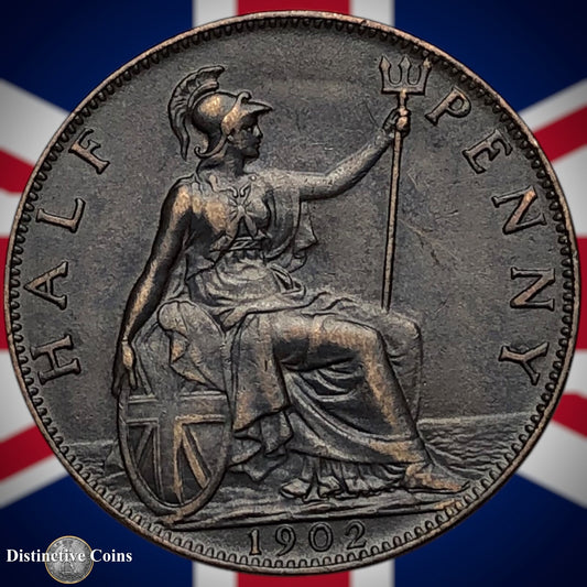 Great Britain 1902 Half Penny 1/2d GB5770
