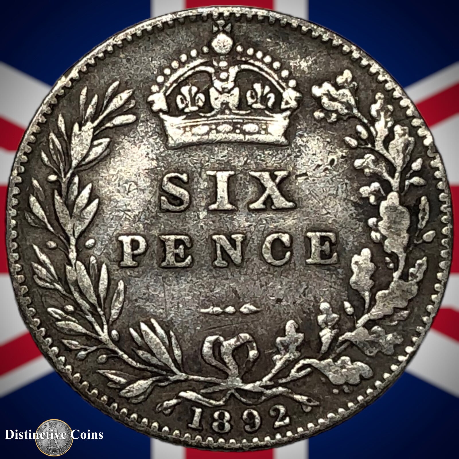 Great Britain 1892 Six Pence GB2767