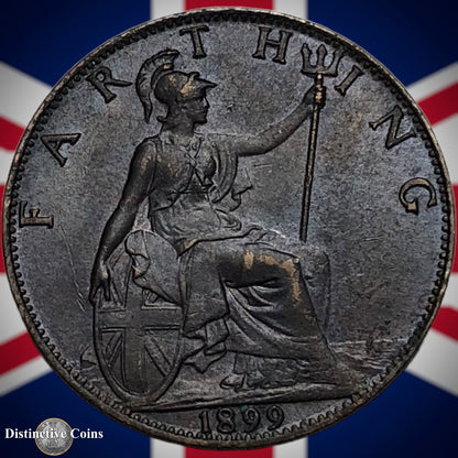Great Britain 1899 Farthing 1/4d GB4459