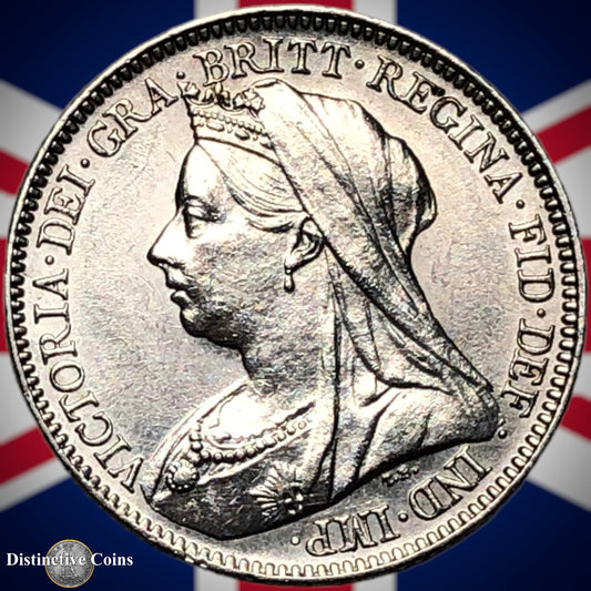 Great Britain 1901 Six Pence GB1491