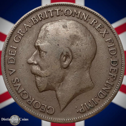 Great Britain 1919 KN Penny 1d GB6944