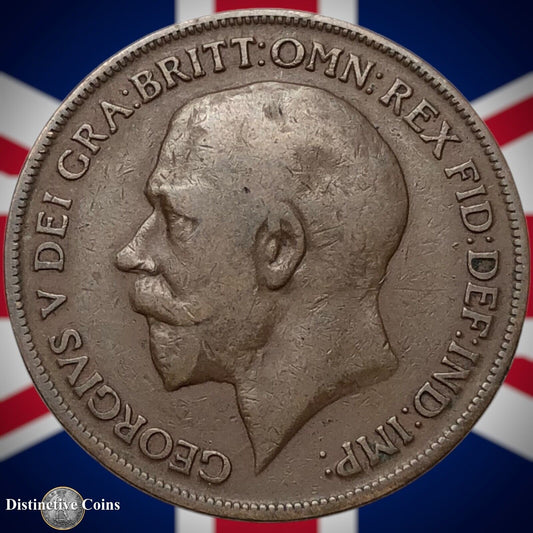 Great Britain 1919 KN Penny 1d GB6944