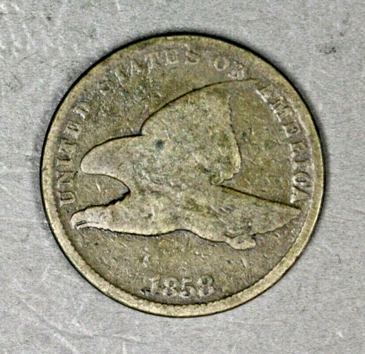 US 1858 Flying Eagle Penny  A3054