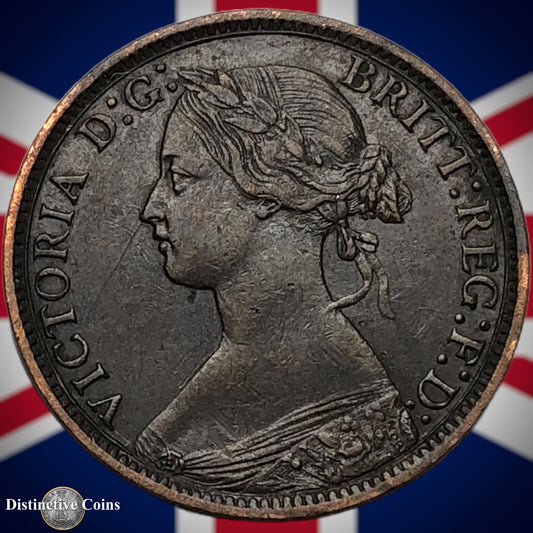 Great Britain 1867 Farthing 1/4d GB3598