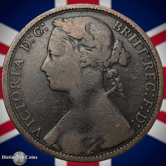 Great Britain 1876 H Penny 1d GB6374