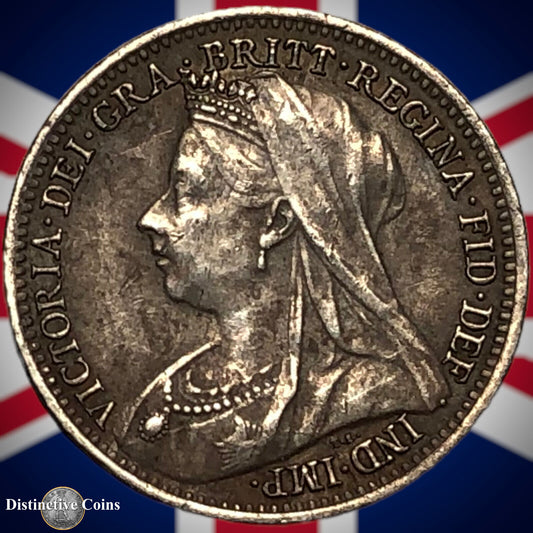 Great Britain 1901 Three Pence GB2078