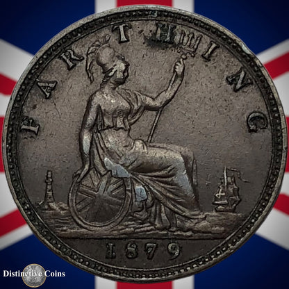 Great Britain 1879 Farthing 1/4d GB3816