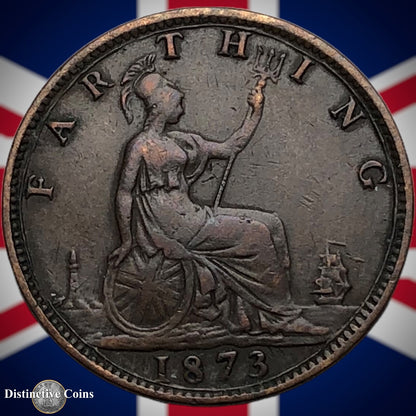 Great Britain 1873 Farthing 1/4d GB3670