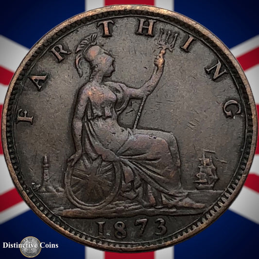Great Britain 1873 Farthing 1/4d GB3670