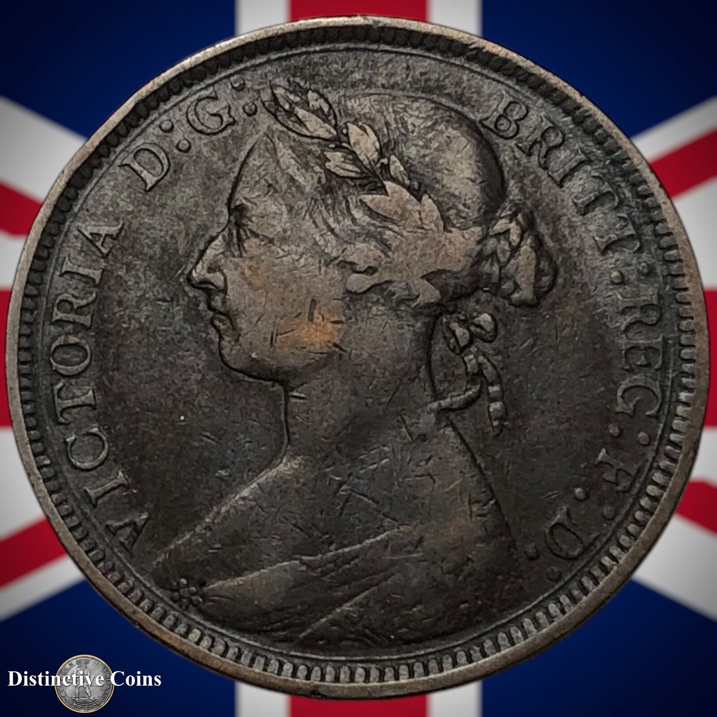 Great Britain 1891 Half Penny 1/2d GB5677