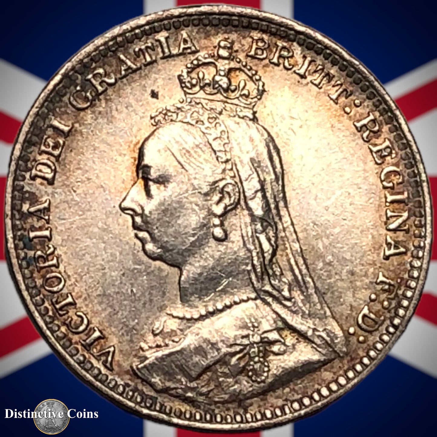 Great Britain 1893 Three Pence GB2023