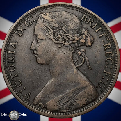 Great Britain 1865 Penny 1d GB6283