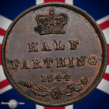 Great Britain 1844 Half Farthing 1/2 Penny GB3101