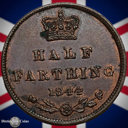 Great Britain 1844 Half Farthing 1/2 Penny GB3101