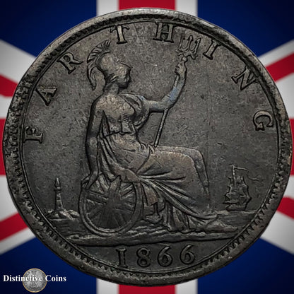 Great Britain 1866 Farthing 1/4d GB3561