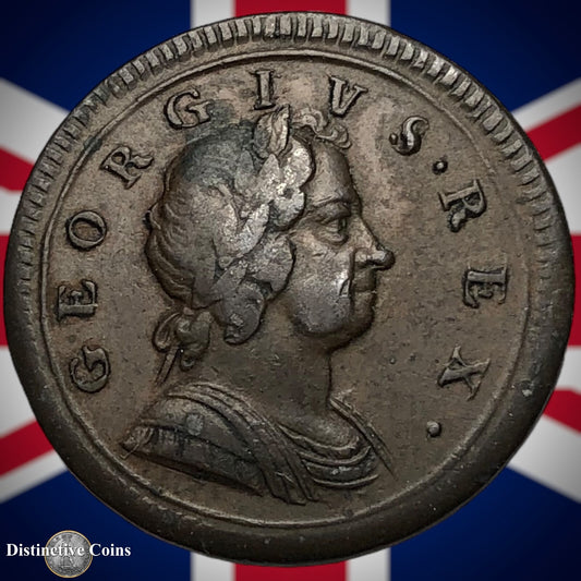 Great Britain 1724 Half Penny 1/2d GB5037